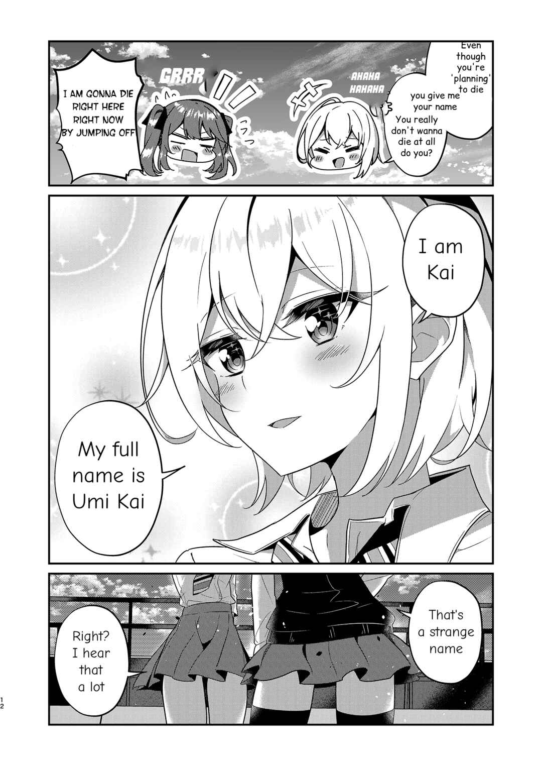 Page 11 Chapter Unknown_4aa0 Aozora no Shita, Kanojotachi wa Seishun wo Ouka suru