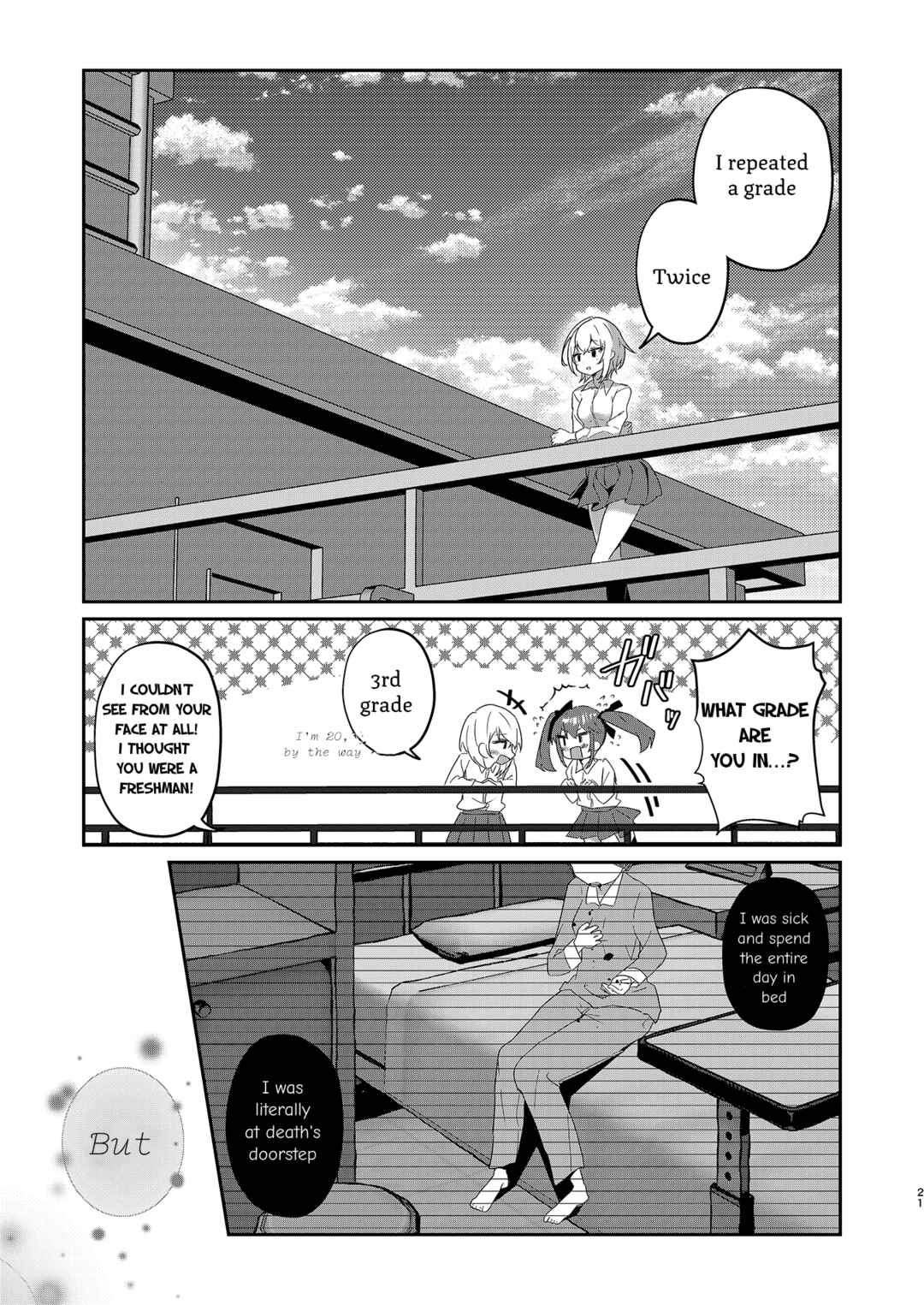 Page 20 Chapter Unknown_4aa0 Aozora no Shita, Kanojotachi wa Seishun wo Ouka suru