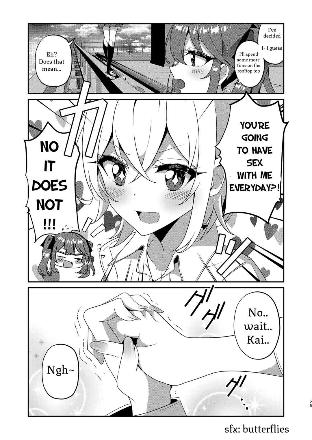 Page 24 Chapter Unknown_4aa0 Aozora no Shita, Kanojotachi wa Seishun wo Ouka suru