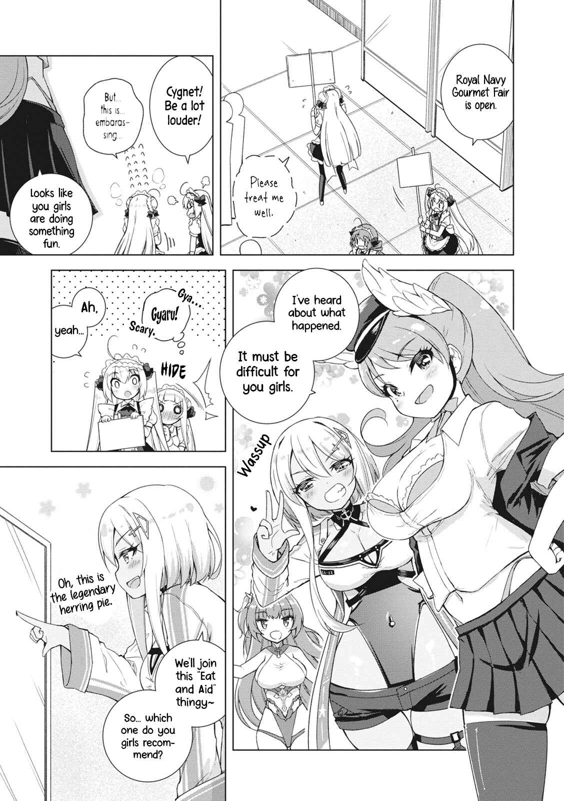 Page 3 Chapter 5.5 Azur Lane Smile Dish!