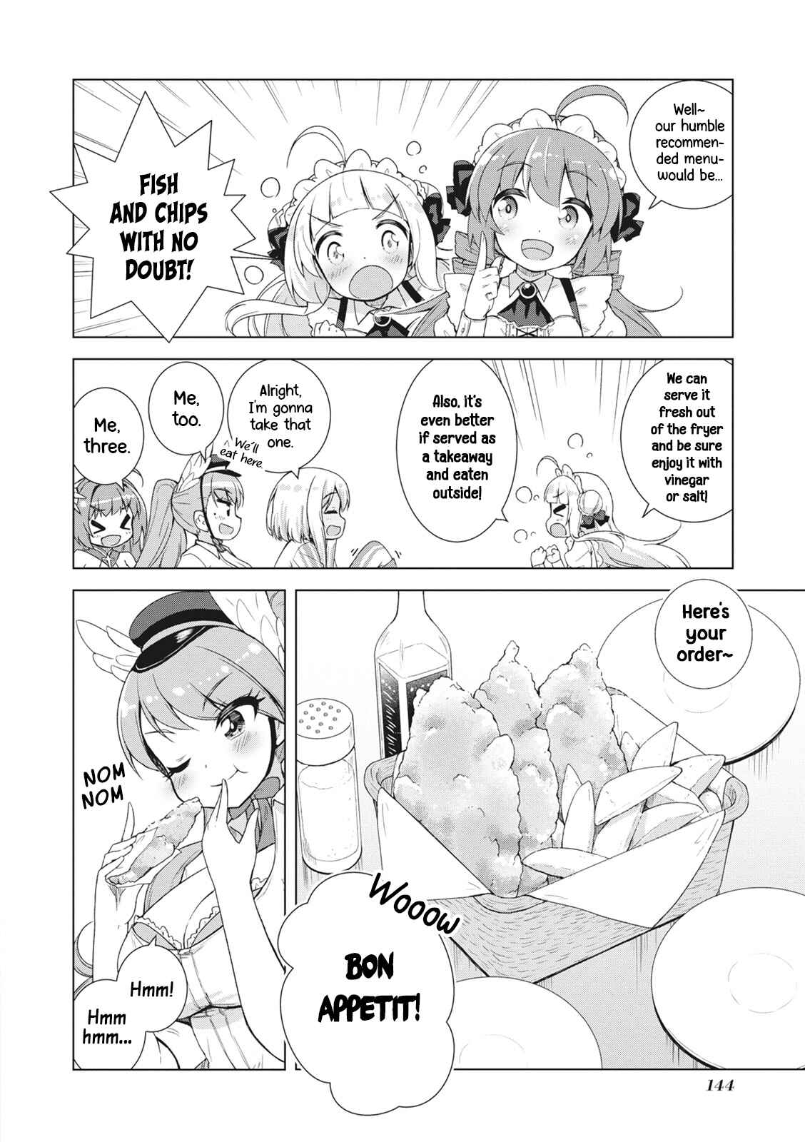 Page 4 Chapter 5.5 Azur Lane Smile Dish!