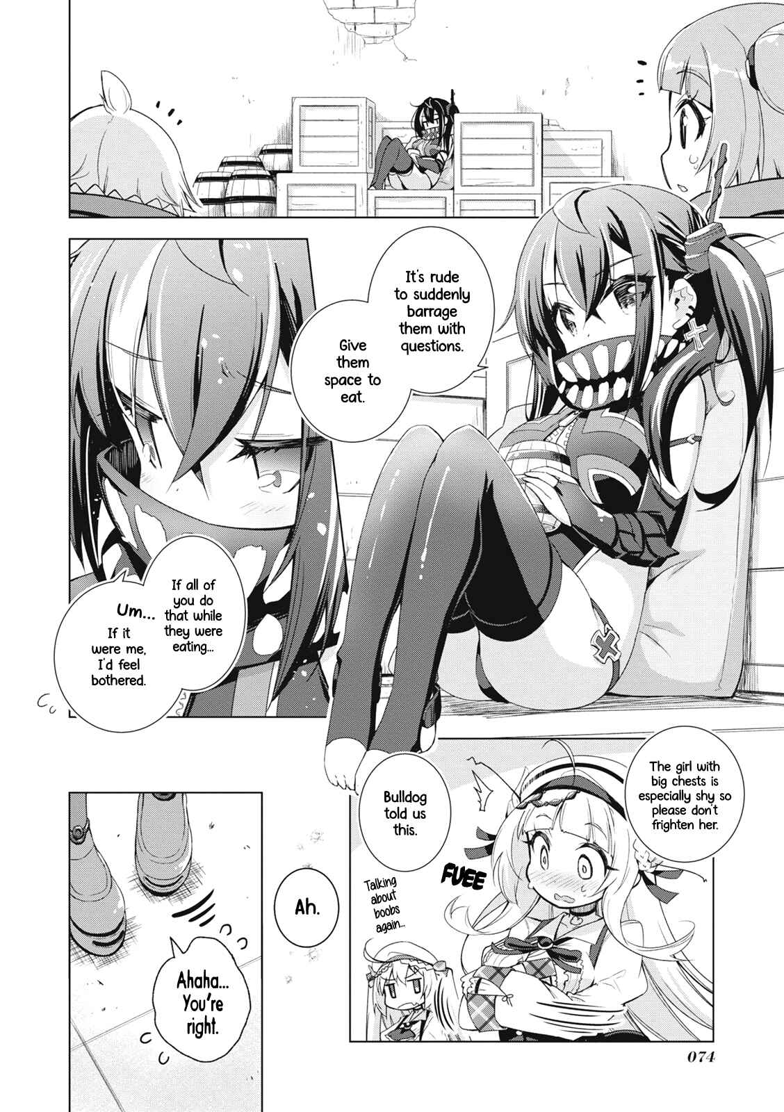 Page 14 Chapter 3 Azur Lane Smile Dish!