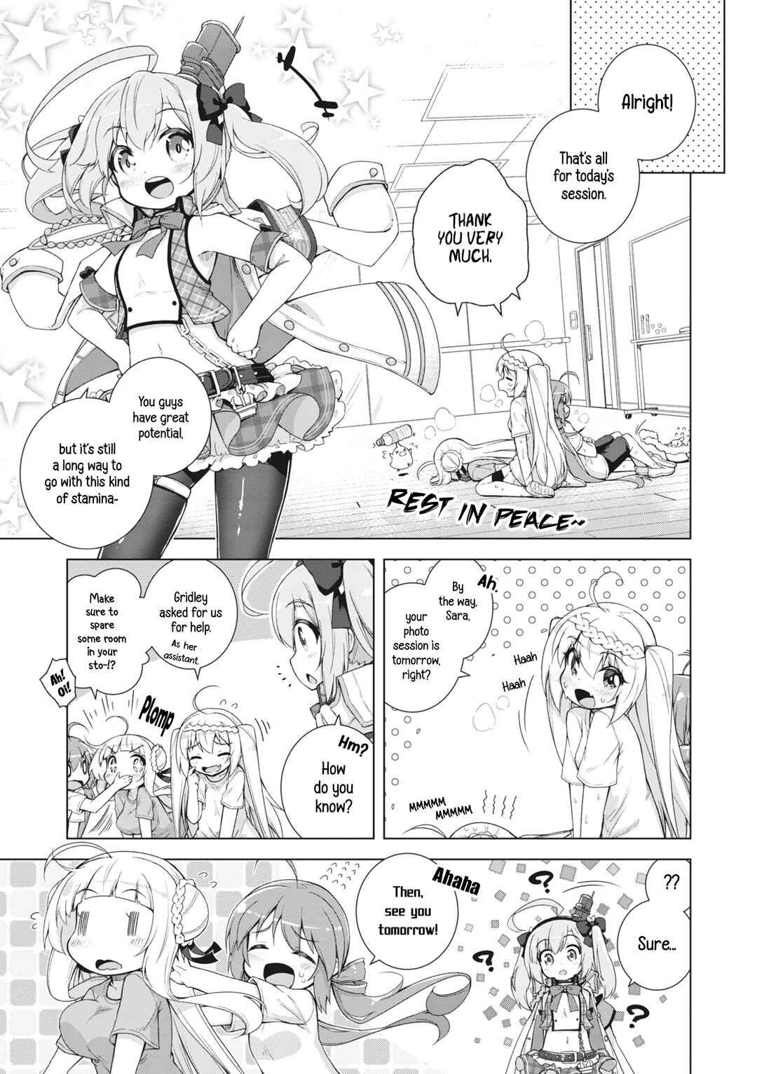 Page 1 Chapter 9 Azur Lane Smile Dish!