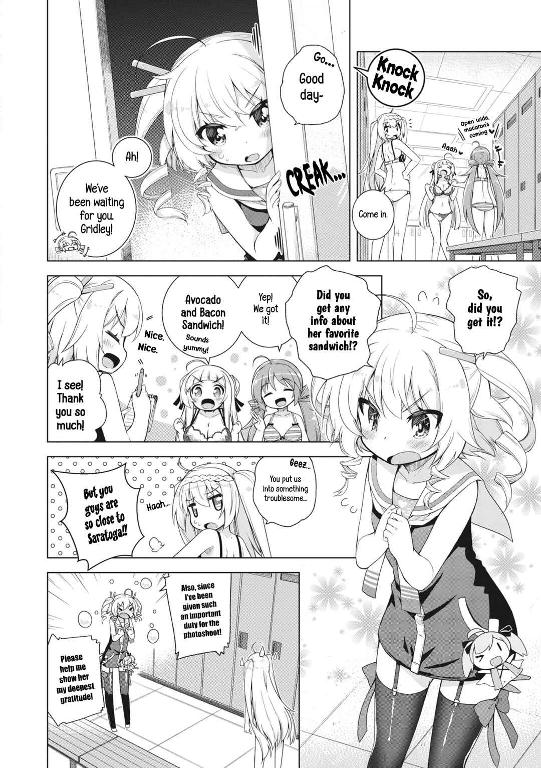 Page 4 Chapter 9 Azur Lane Smile Dish!