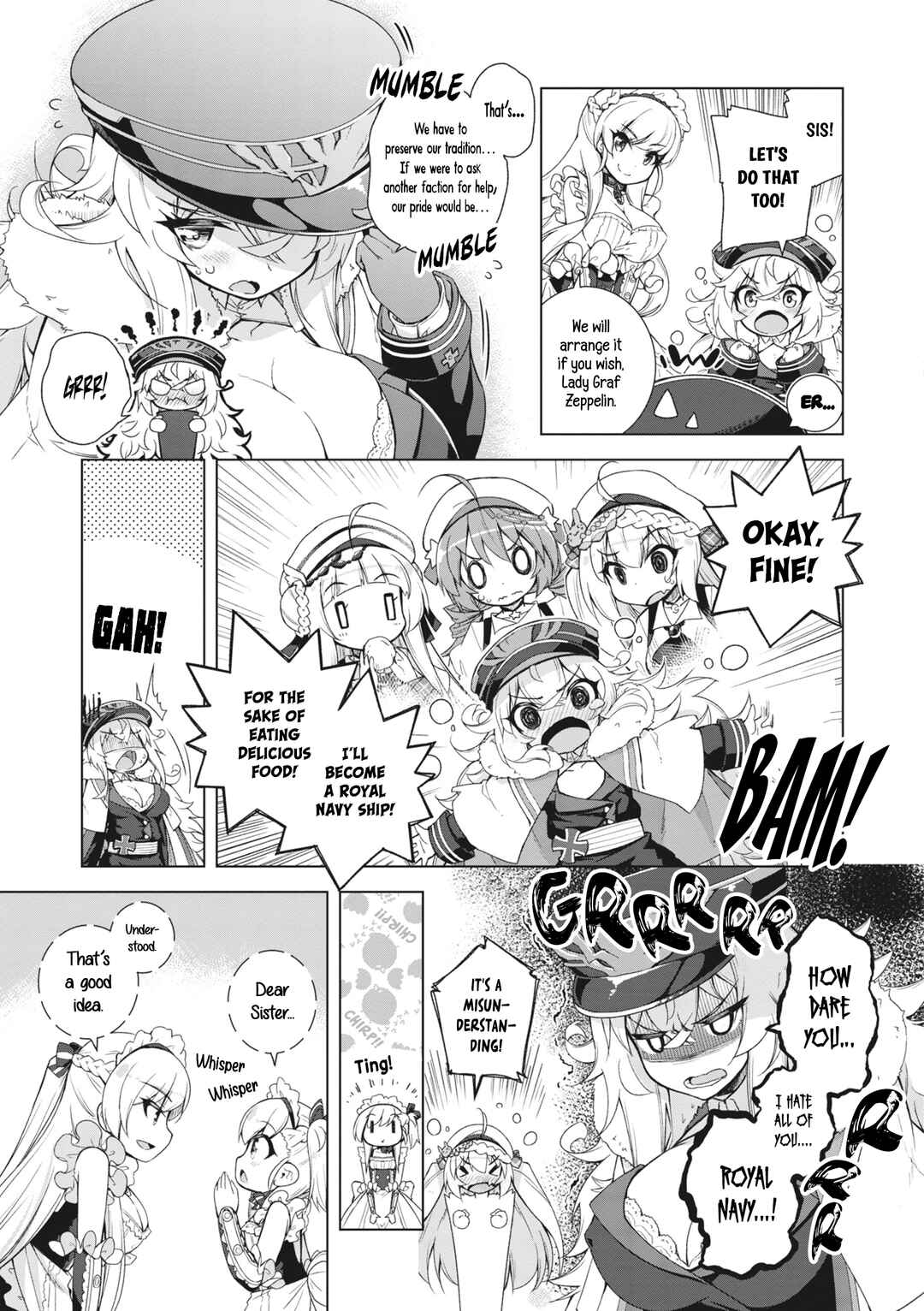 Page 11 Chapter 8 Azur Lane Smile Dish!