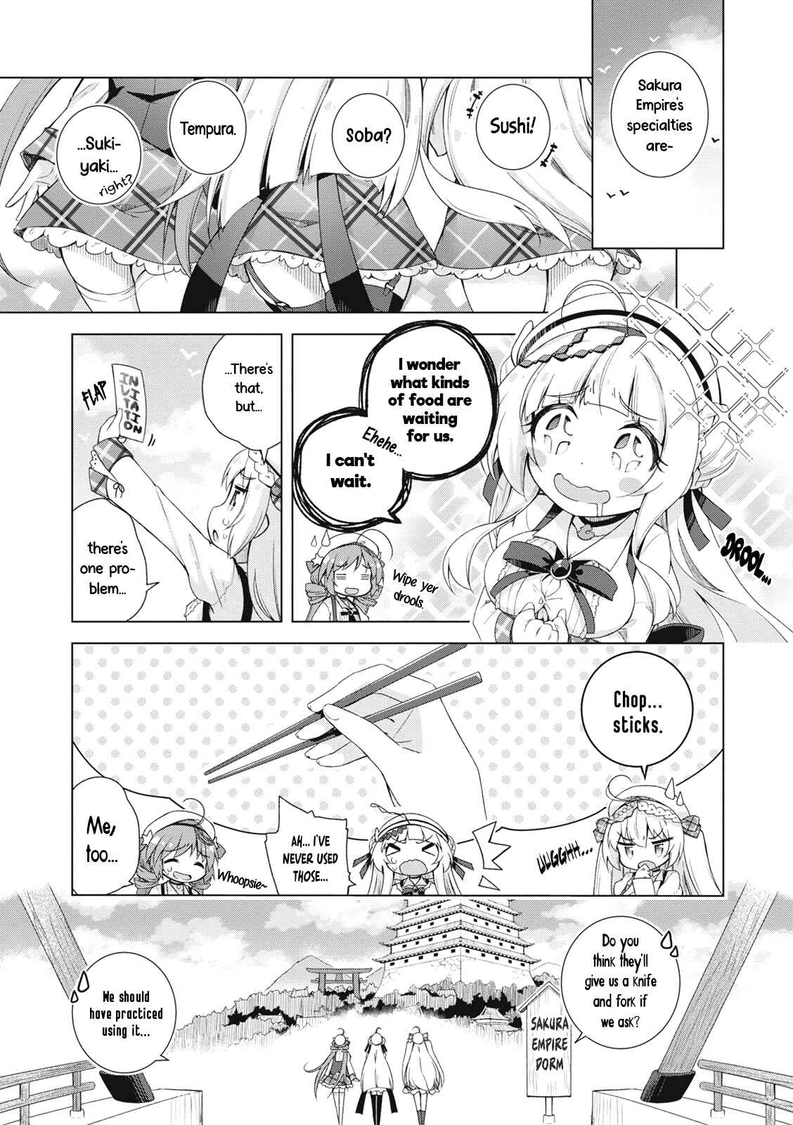 Page 1 Chapter 2 Azur Lane Smile Dish!