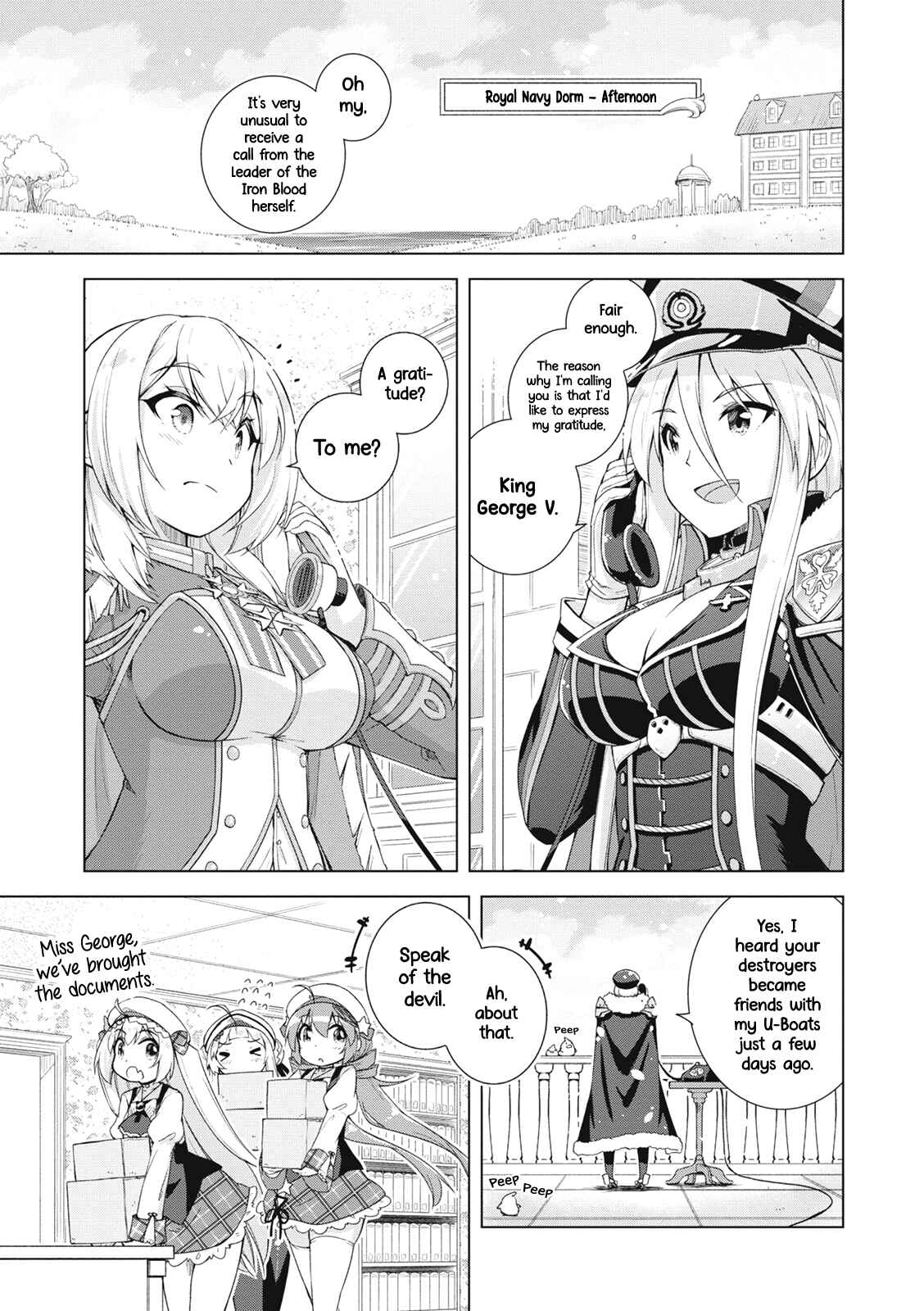 Page 1 Chapter 4 Azur Lane Smile Dish!