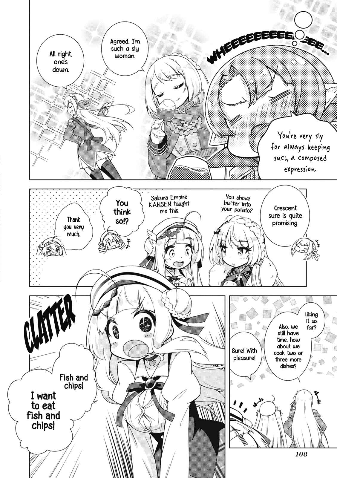 Page 22 Chapter 4 Azur Lane Smile Dish!