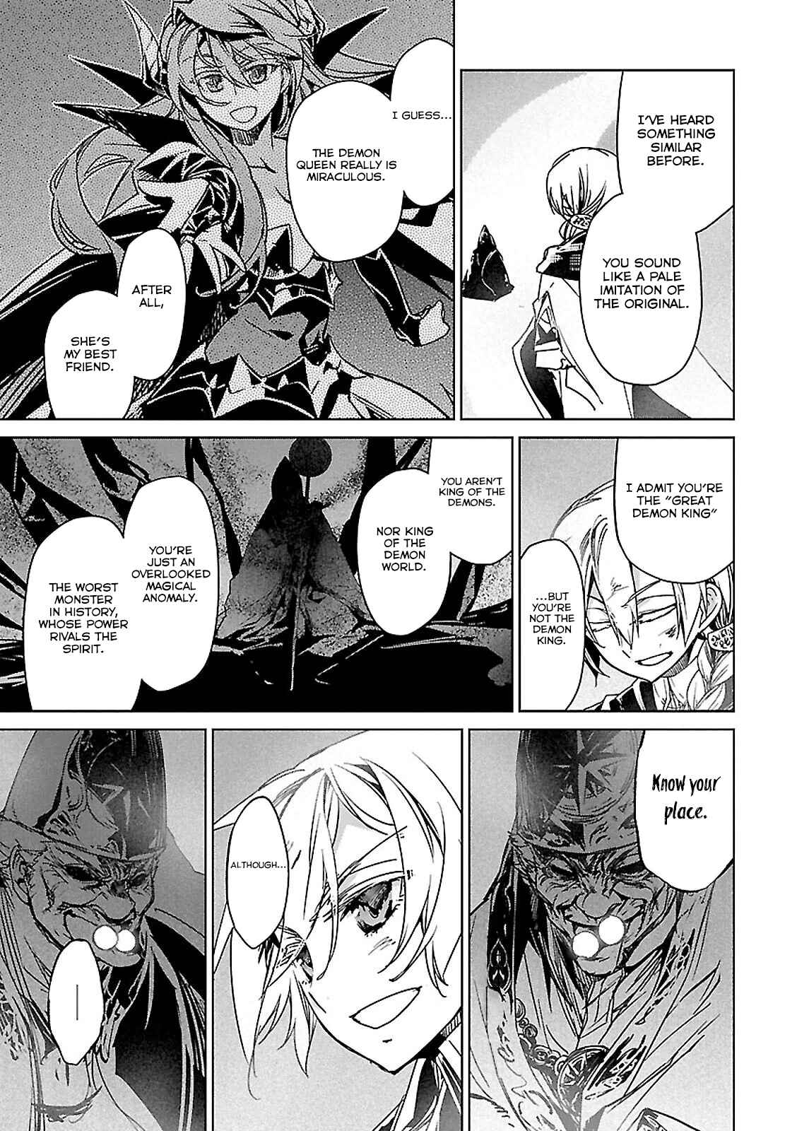 Page 22 Chapter 57 MAOYU : Archenemy and Hero “Become mine, Hero” “I refuse!”