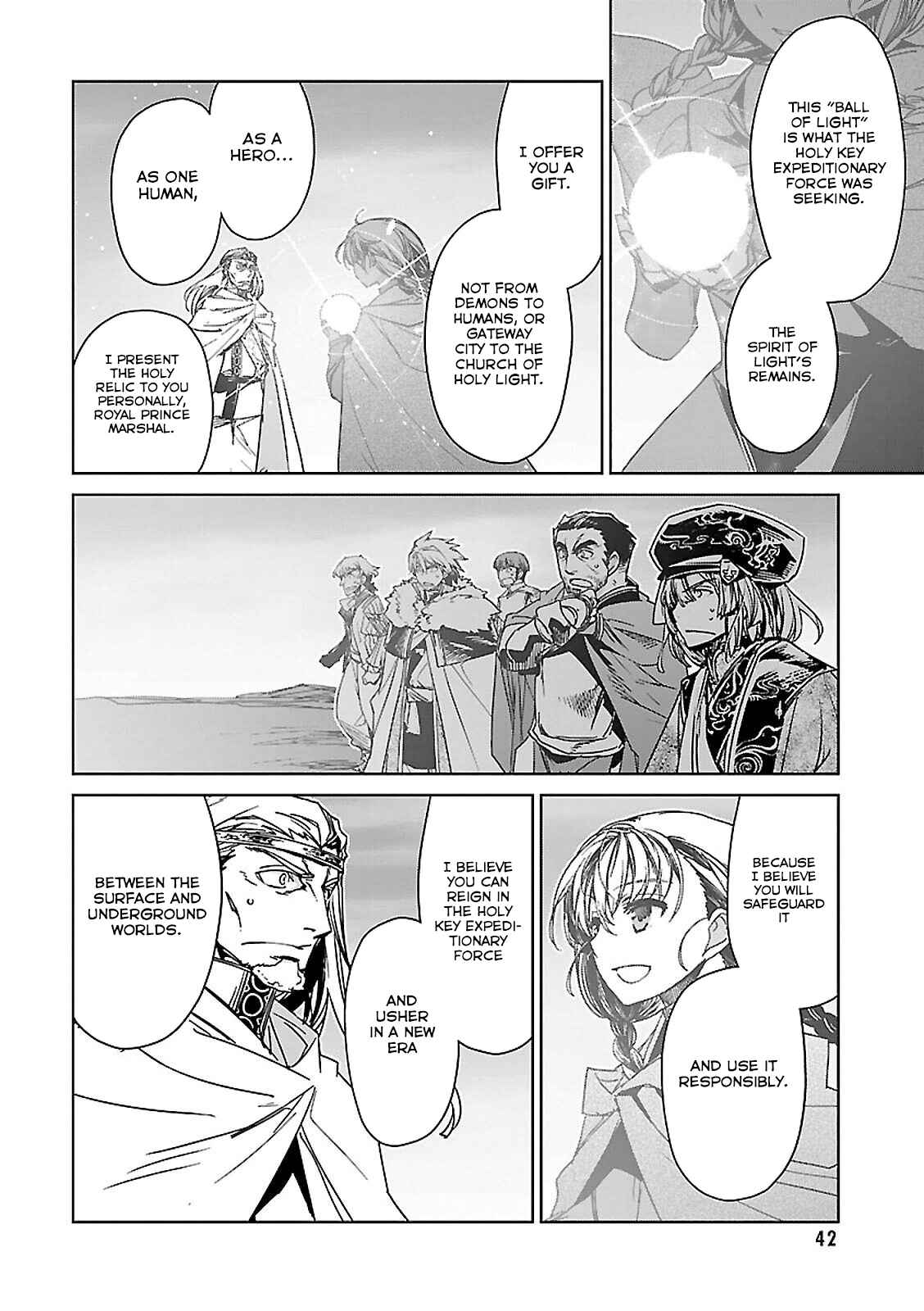 Page 3 Chapter 57 MAOYU : Archenemy and Hero “Become mine, Hero” “I refuse!”