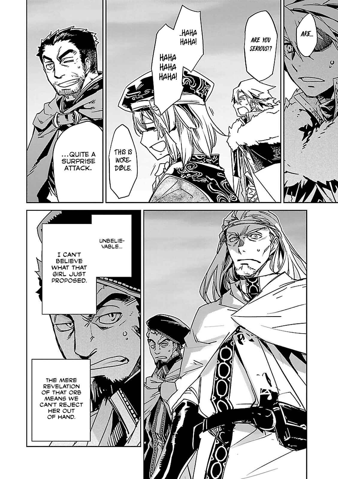 Page 5 Chapter 57 MAOYU : Archenemy and Hero “Become mine, Hero” “I refuse!”