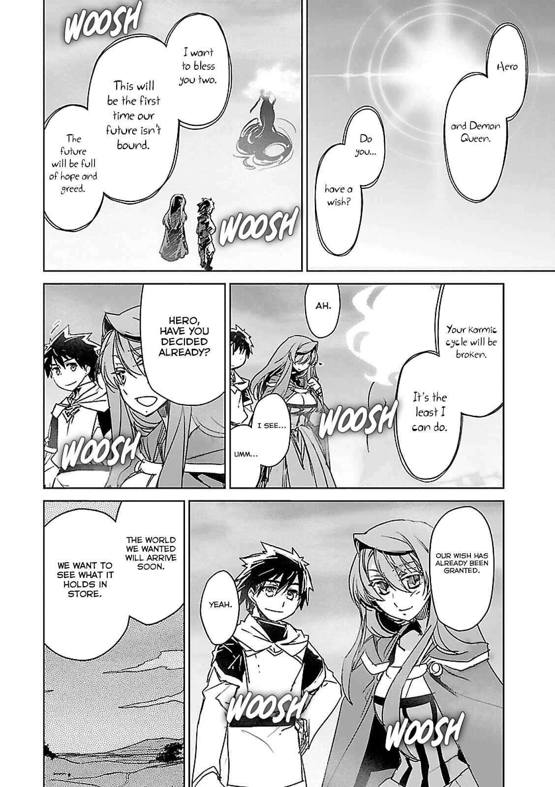 Page 58 Chapter 57 MAOYU : Archenemy and Hero “Become mine, Hero” “I refuse!”