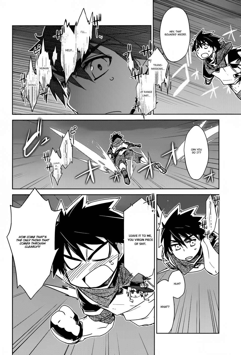 Page 10 Chapter 20 MAOYU : Archenemy and Hero “Become mine, Hero” “I refuse!”