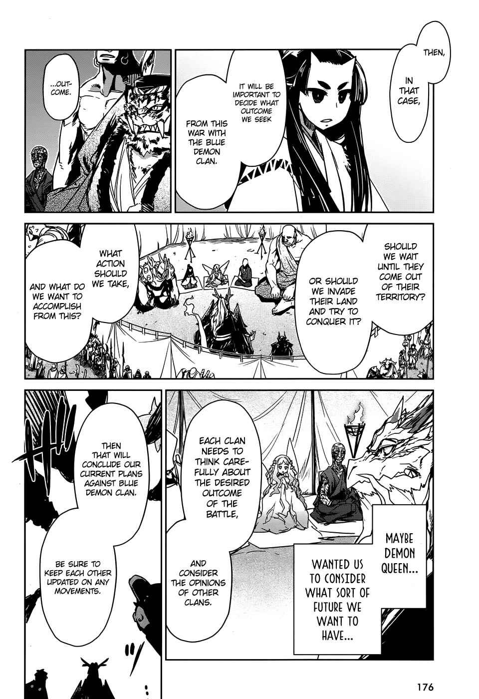 Page 18 Chapter 31 MAOYU : Archenemy and Hero “Become mine, Hero” “I refuse!”