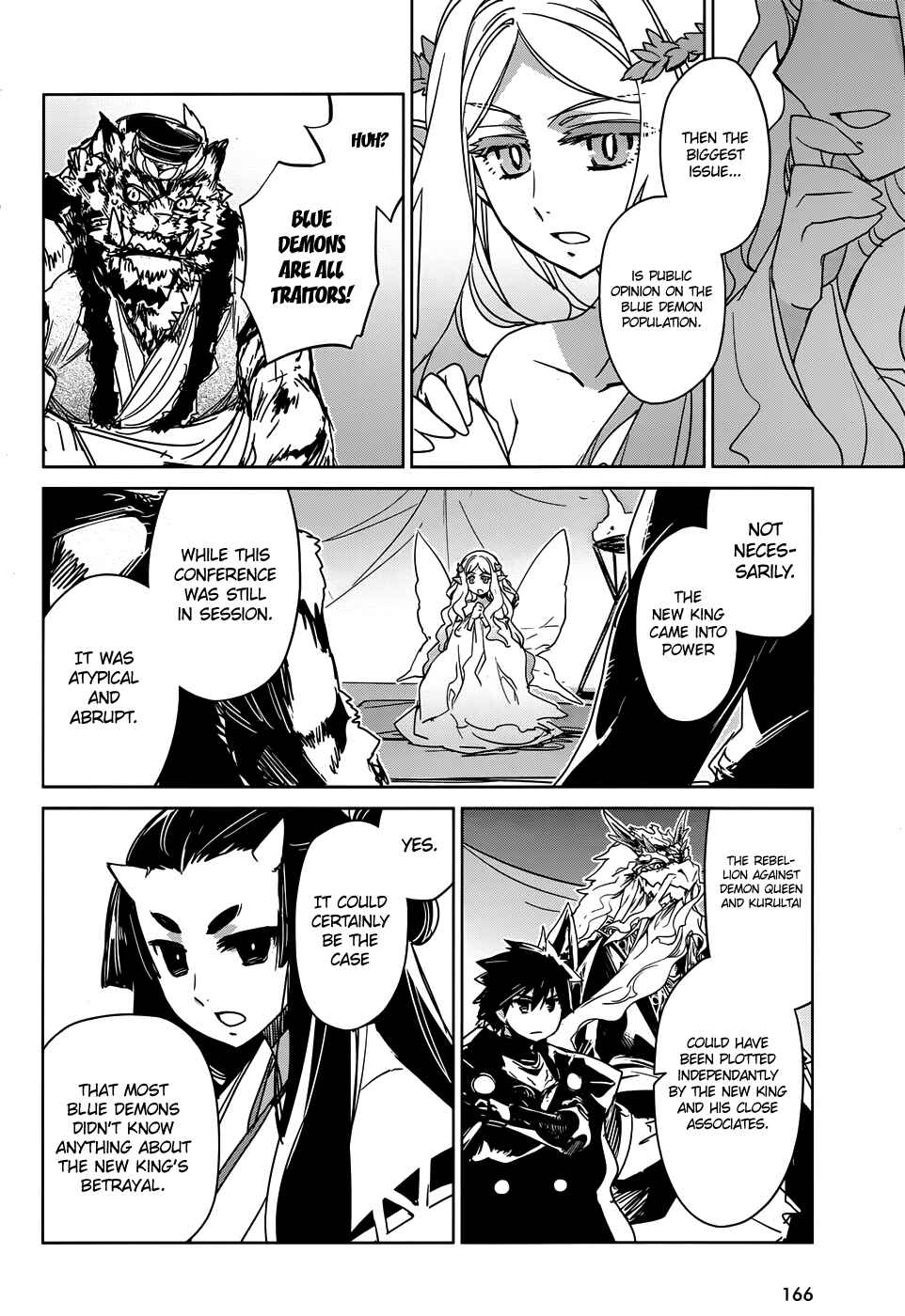 Page 8 Chapter 31 MAOYU : Archenemy and Hero “Become mine, Hero” “I refuse!”