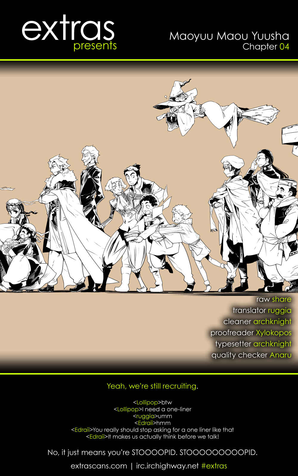 Page 41 Chapter 4 MAOYU : Archenemy and Hero “Become mine, Hero” “I refuse!”