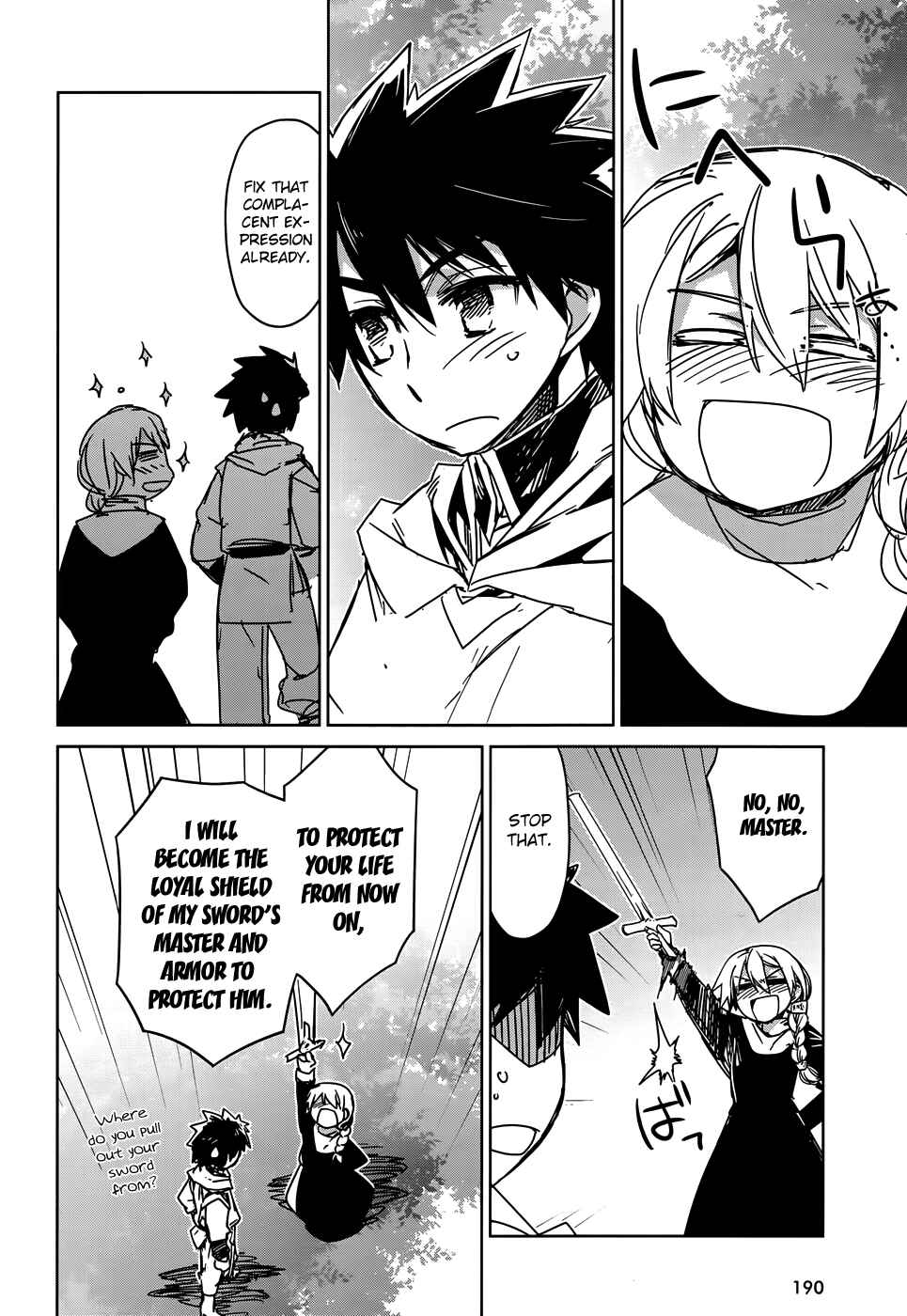Page 29 Chapter 32 MAOYU : Archenemy and Hero “Become mine, Hero” “I refuse!”