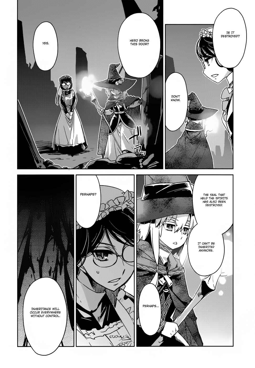 Page 30 Chapter 25 MAOYU : Archenemy and Hero “Become mine, Hero” “I refuse!”