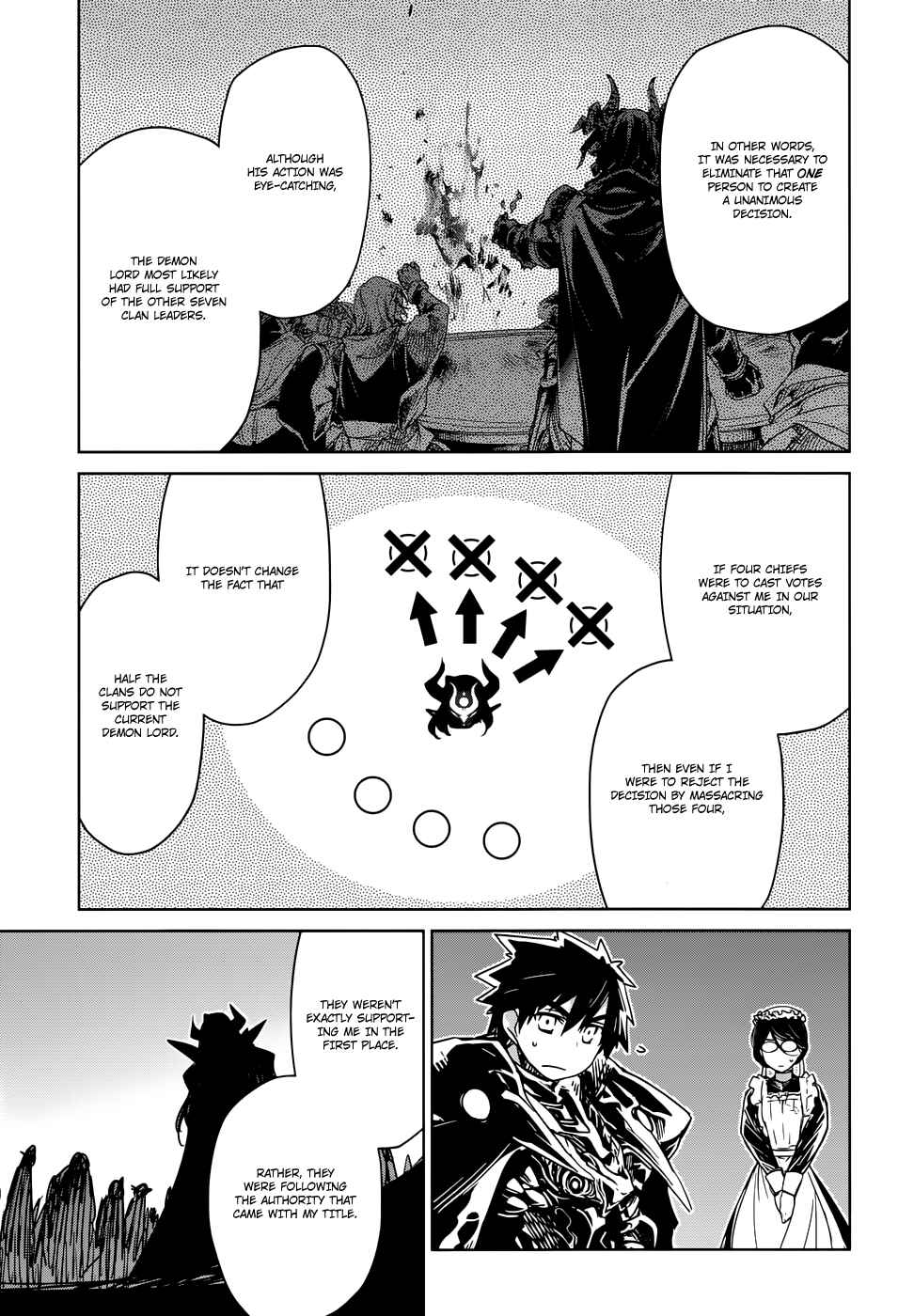 Page 21 Chapter 28 MAOYU : Archenemy and Hero “Become mine, Hero” “I refuse!”
