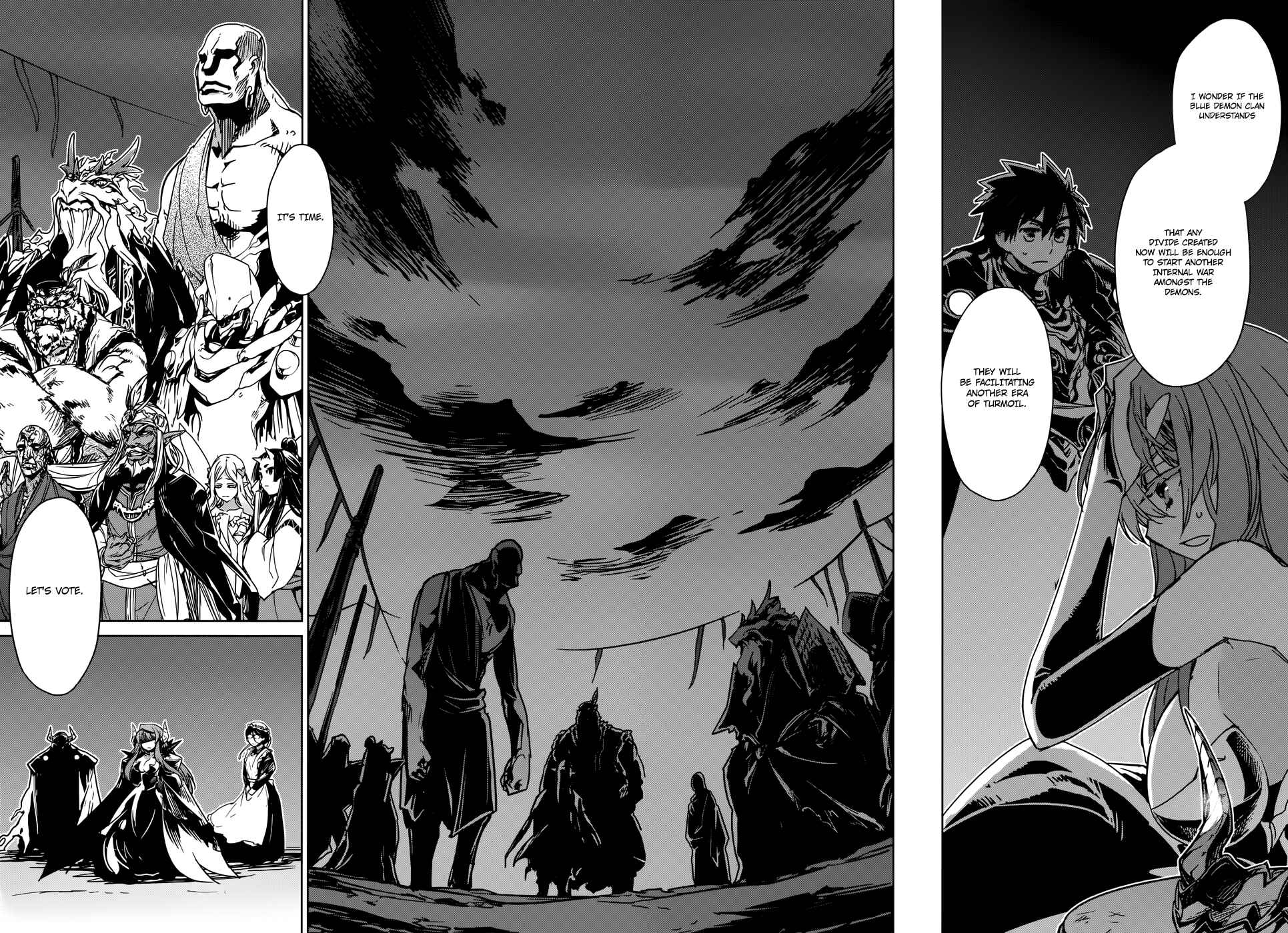 Page 22 Chapter 28 MAOYU : Archenemy and Hero “Become mine, Hero” “I refuse!”