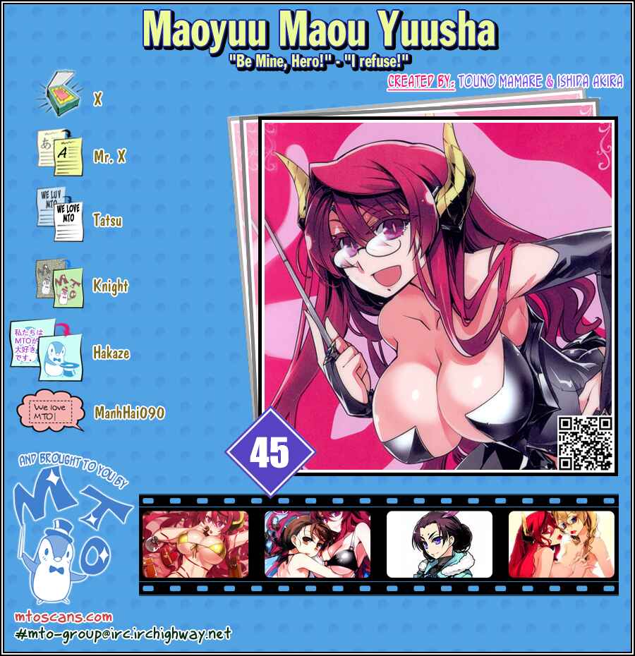 Page 1 Chapter 45 MAOYU : Archenemy and Hero “Become mine, Hero” “I refuse!”