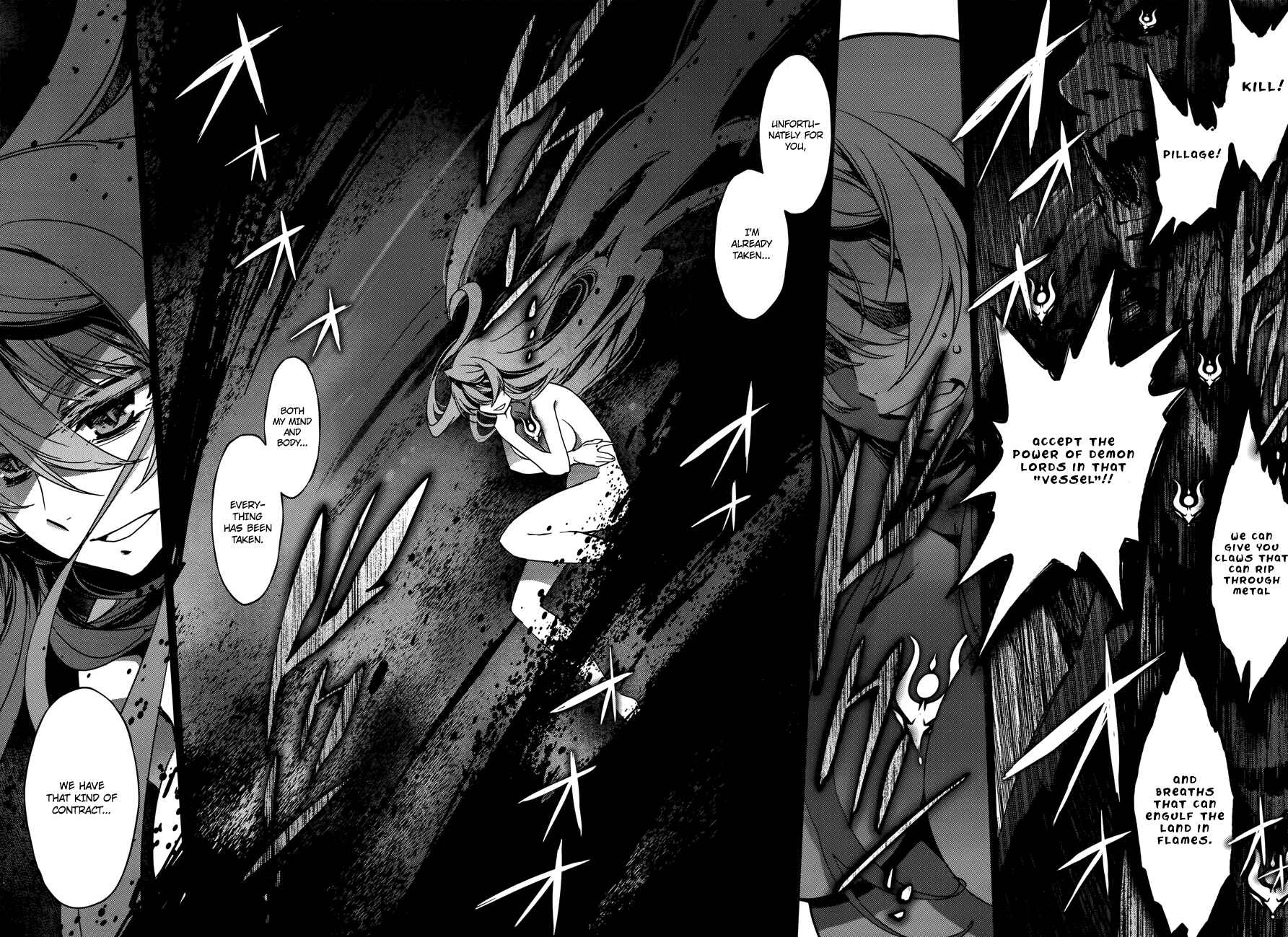 Page 6 Chapter 15 MAOYU : Archenemy and Hero “Become mine, Hero” “I refuse!”
