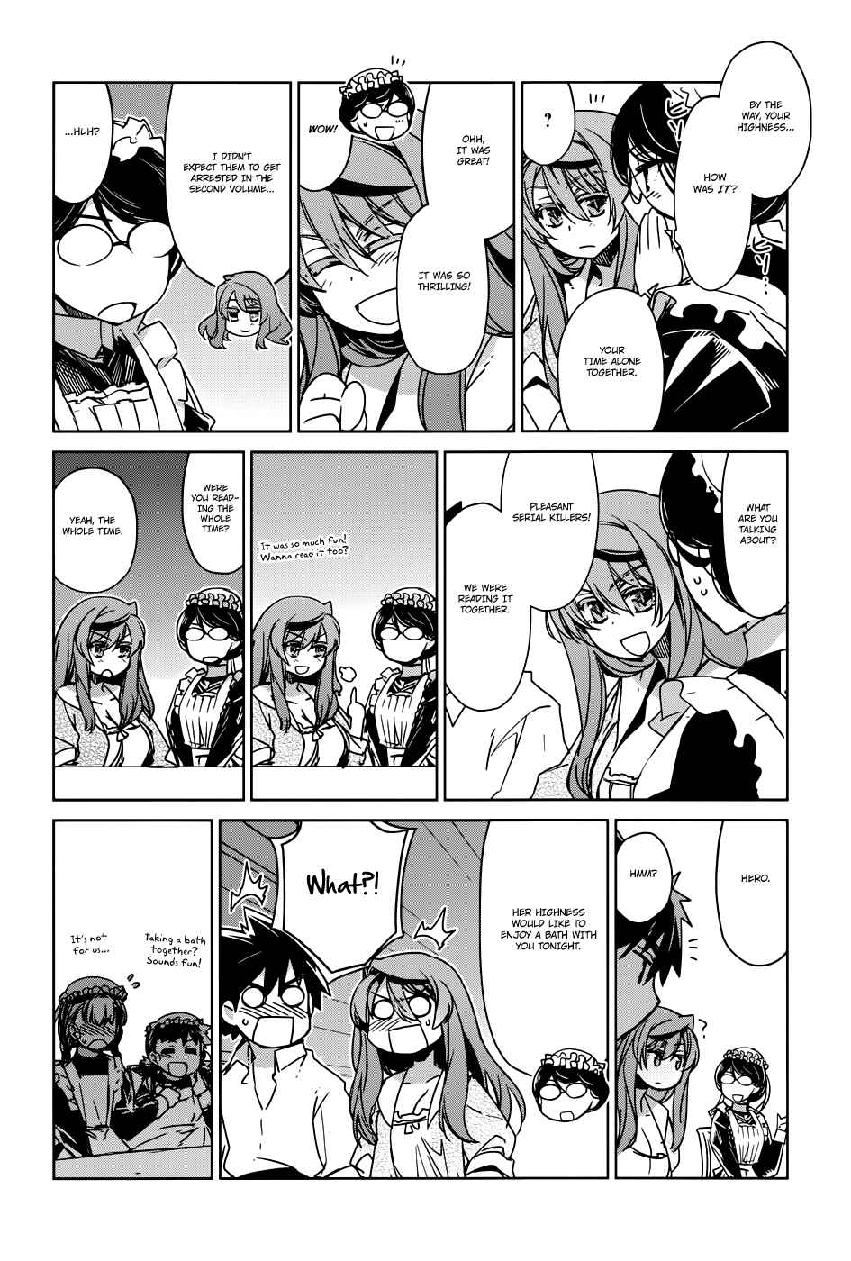 Page 14 Chapter 24 MAOYU : Archenemy and Hero “Become mine, Hero” “I refuse!”