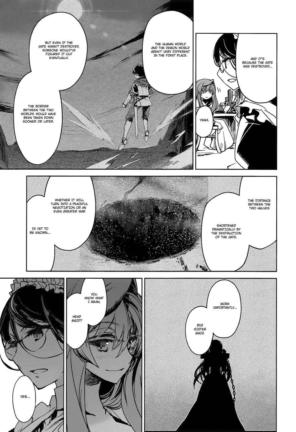 Page 33 Chapter 24 MAOYU : Archenemy and Hero “Become mine, Hero” “I refuse!”