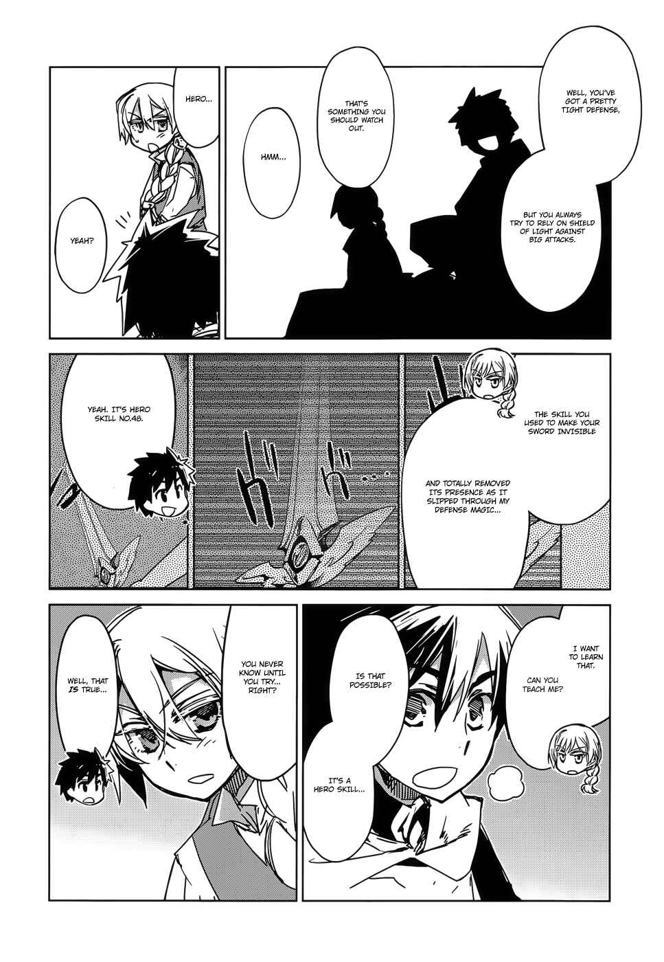 Page 43 Chapter 24 MAOYU : Archenemy and Hero “Become mine, Hero” “I refuse!”