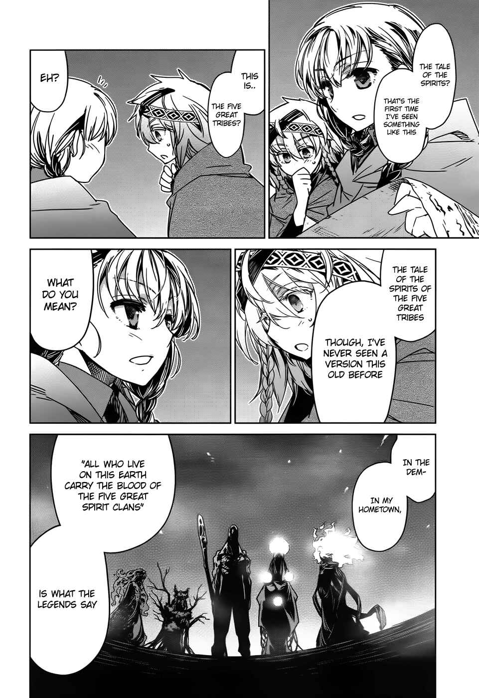 Page 10 Chapter 35 MAOYU : Archenemy and Hero “Become mine, Hero” “I refuse!”