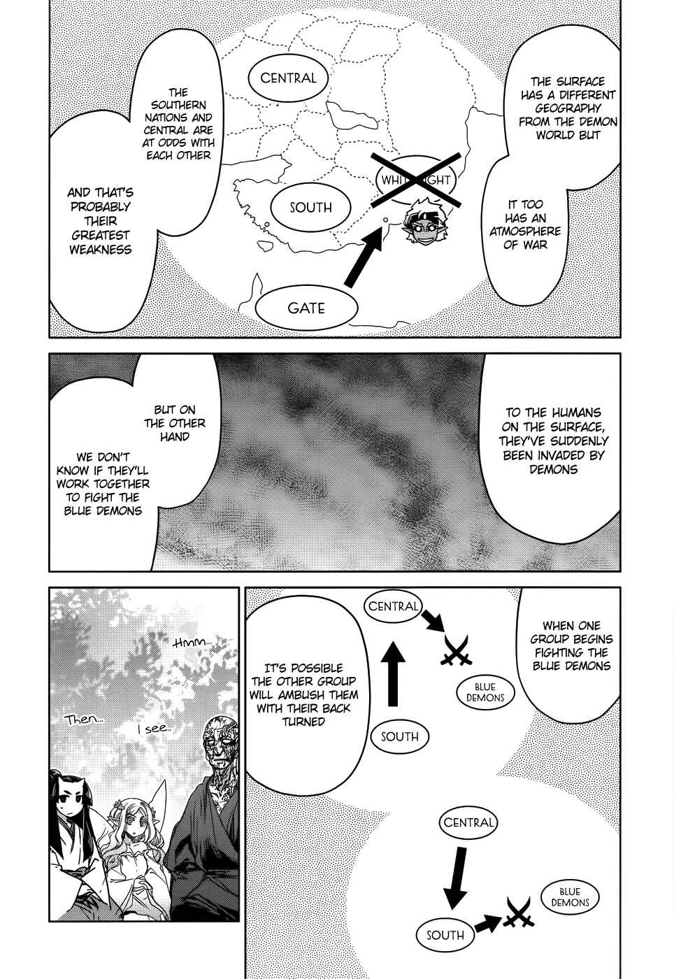Page 20 Chapter 35 MAOYU : Archenemy and Hero “Become mine, Hero” “I refuse!”
