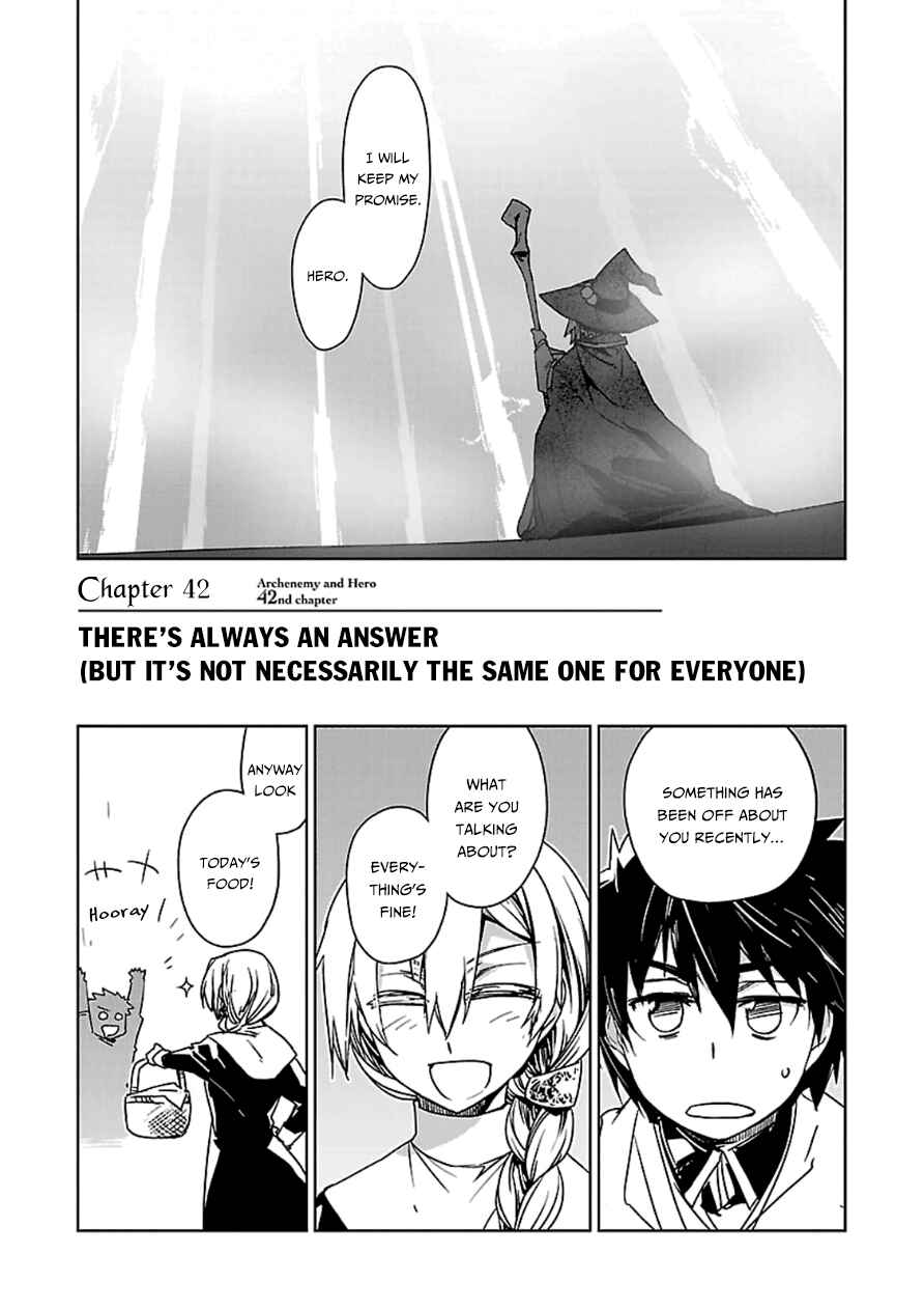 Page 4 Chapter 42 MAOYU : Archenemy and Hero “Become mine, Hero” “I refuse!”