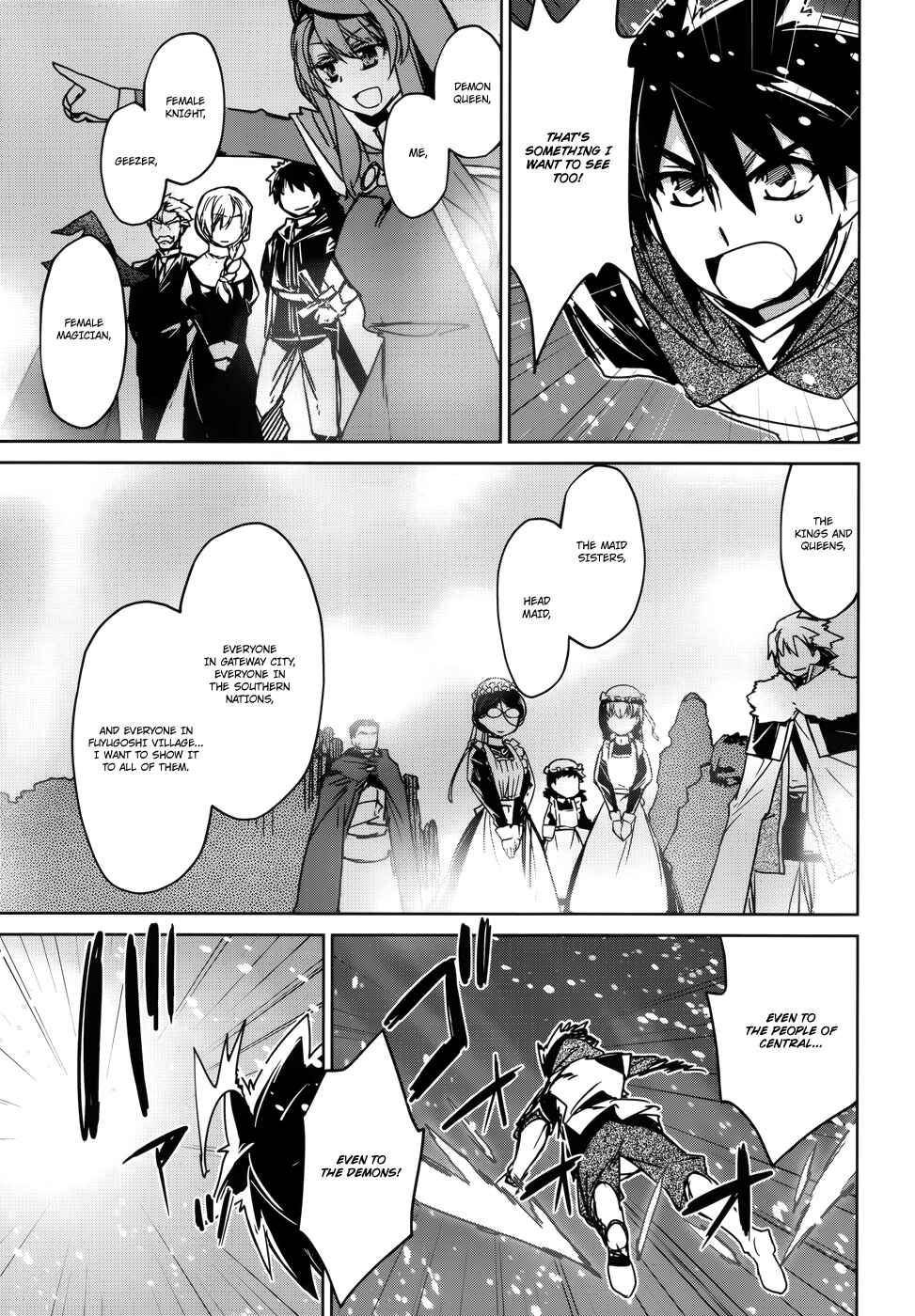 Page 40 Chapter 18 MAOYU : Archenemy and Hero “Become mine, Hero” “I refuse!”