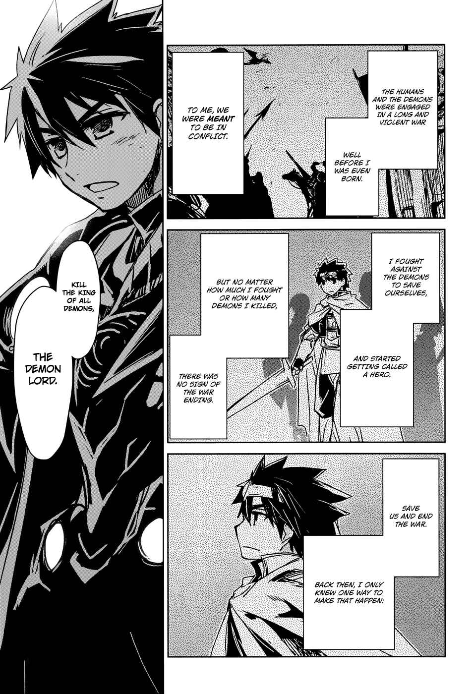 Page 27 Chapter 30 MAOYU : Archenemy and Hero “Become mine, Hero” “I refuse!”