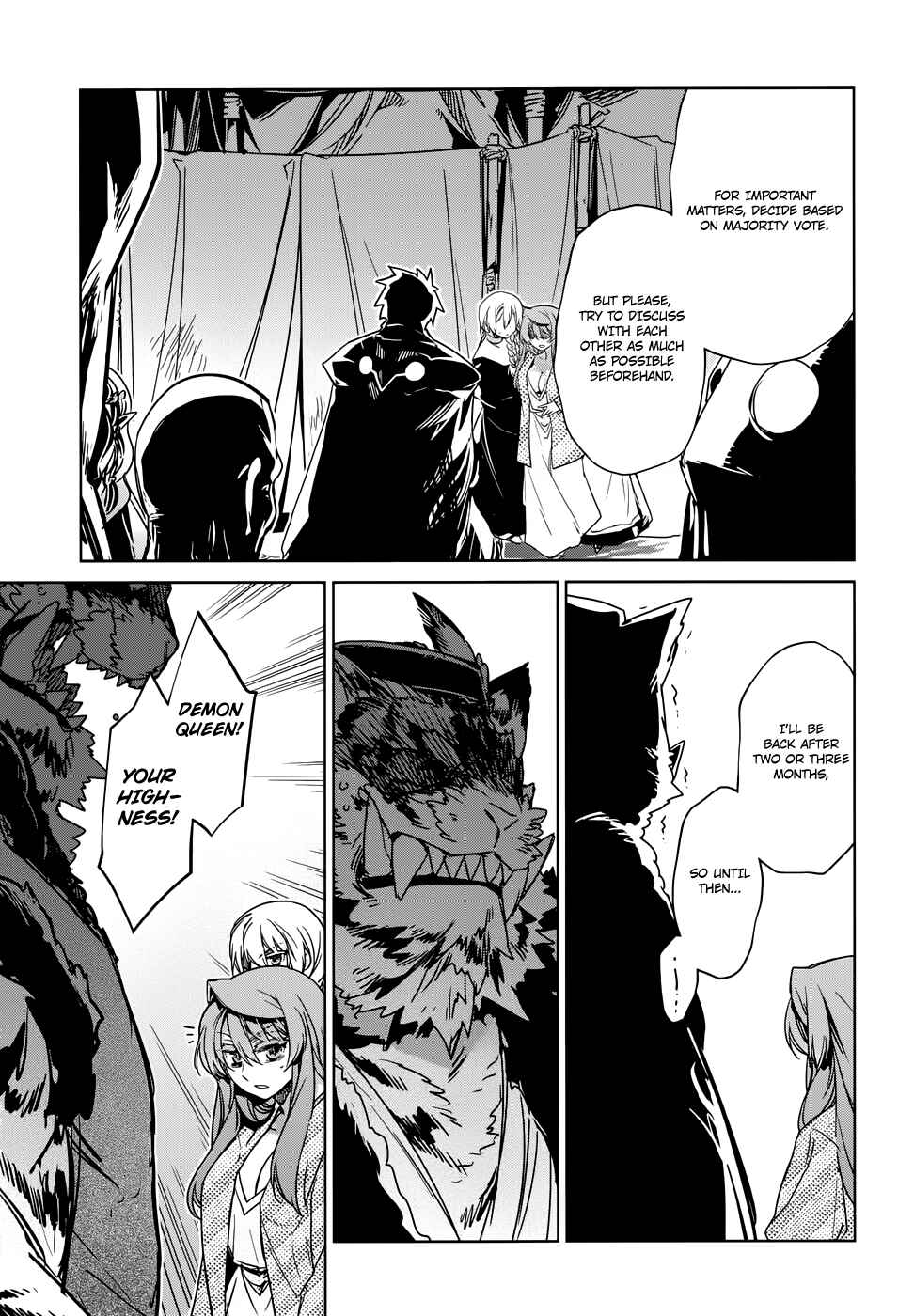 Page 35 Chapter 30 MAOYU : Archenemy and Hero “Become mine, Hero” “I refuse!”