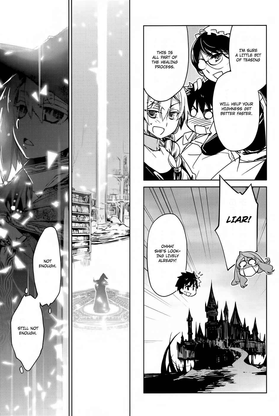 Page 49 Chapter 30 MAOYU : Archenemy and Hero “Become mine, Hero” “I refuse!”