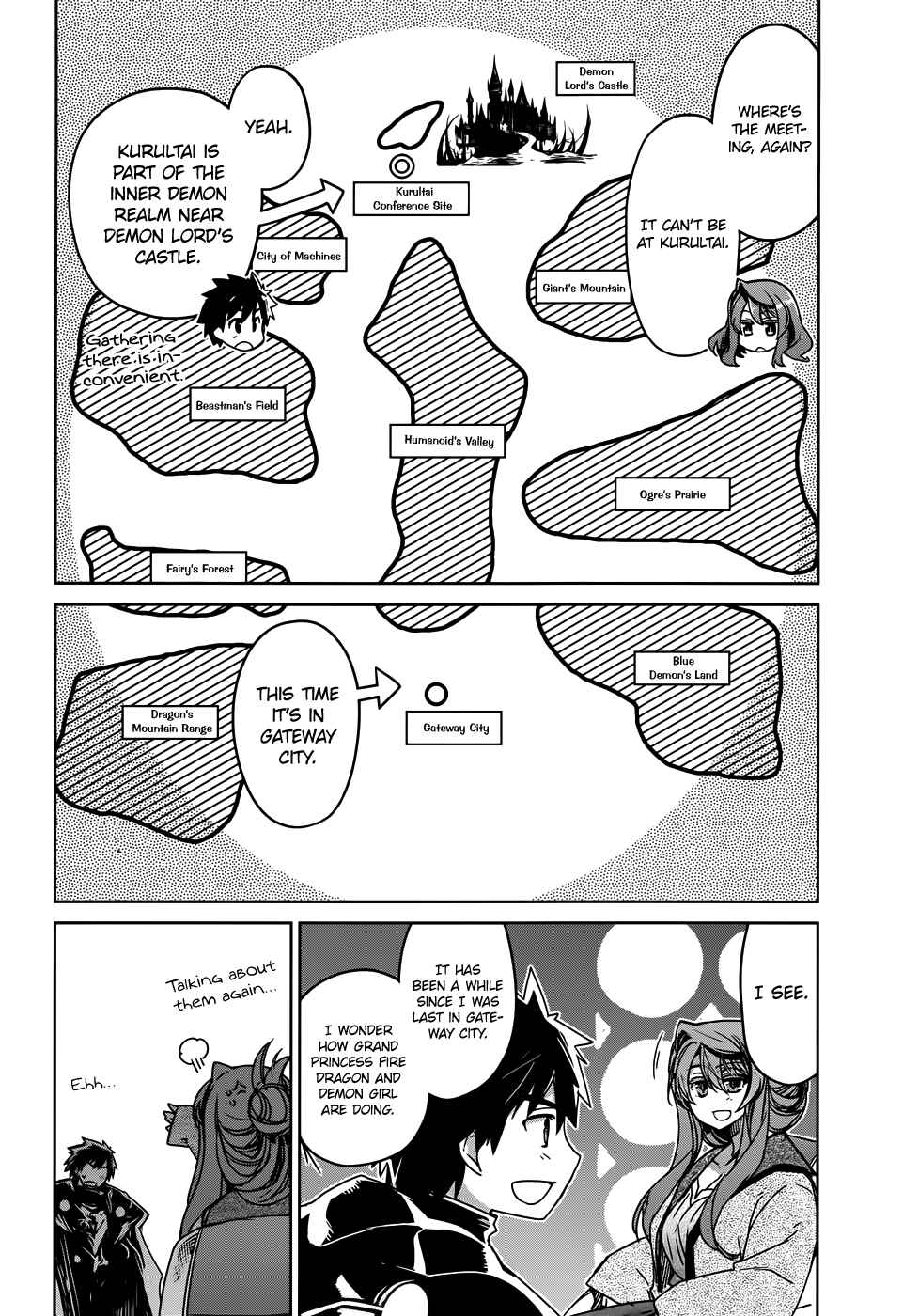Page 3 Chapter 33 MAOYU : Archenemy and Hero “Become mine, Hero” “I refuse!”