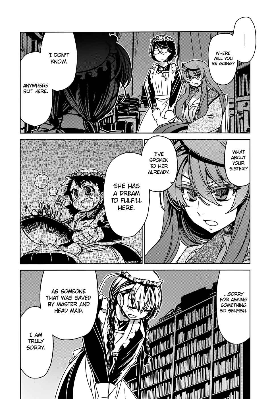 Page 40 Chapter 33 MAOYU : Archenemy and Hero “Become mine, Hero” “I refuse!”