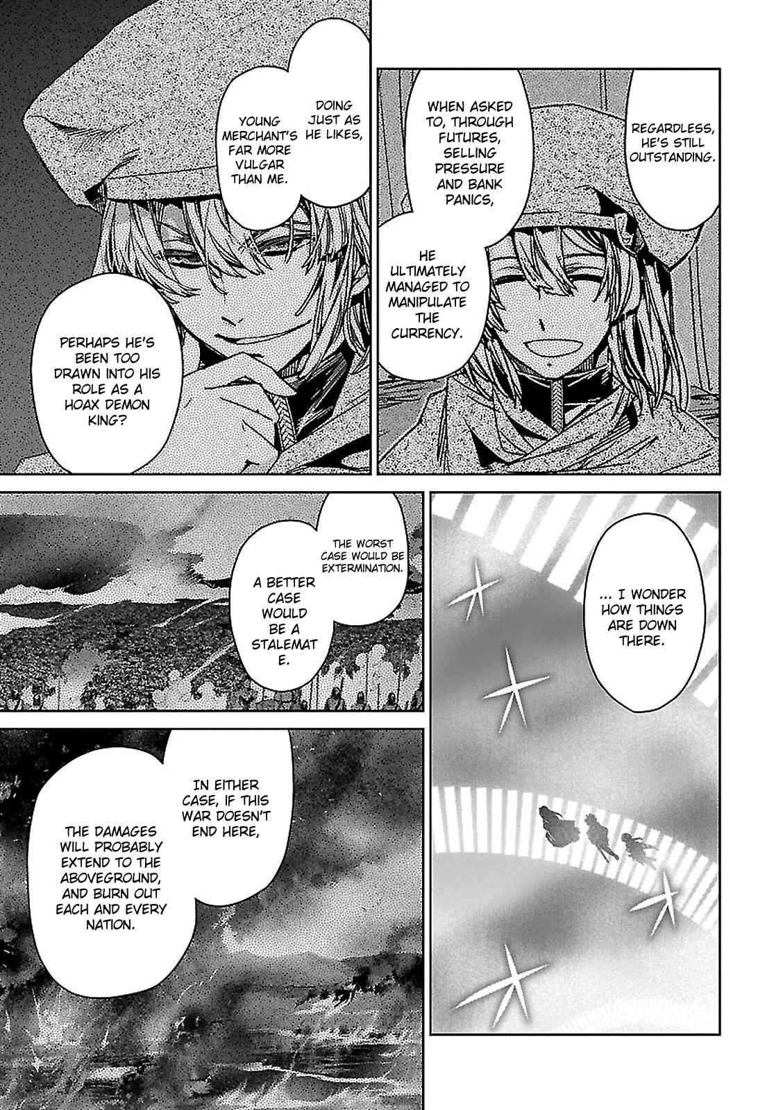 Page 12 Chapter 55 MAOYU : Archenemy and Hero “Become mine, Hero” “I refuse!”