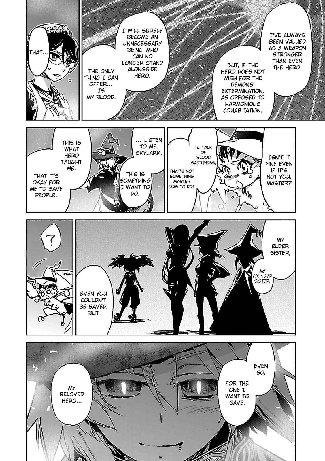 Page 17 Chapter 55 MAOYU : Archenemy and Hero “Become mine, Hero” “I refuse!”