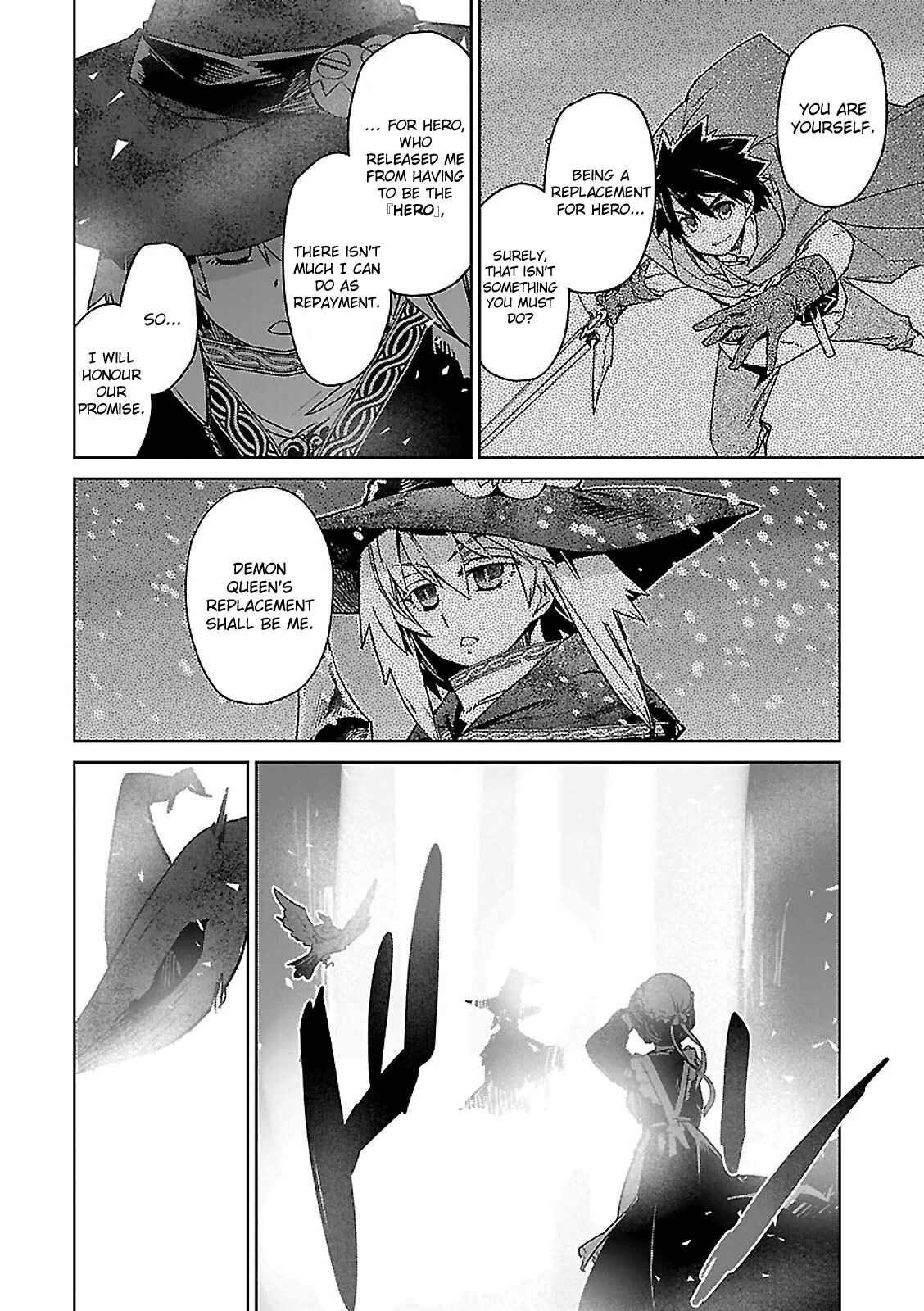 Page 19 Chapter 55 MAOYU : Archenemy and Hero “Become mine, Hero” “I refuse!”
