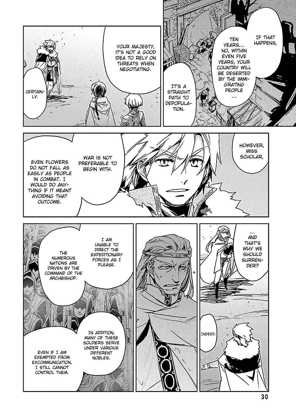 Page 25 Chapter 56 MAOYU : Archenemy and Hero “Become mine, Hero” “I refuse!”