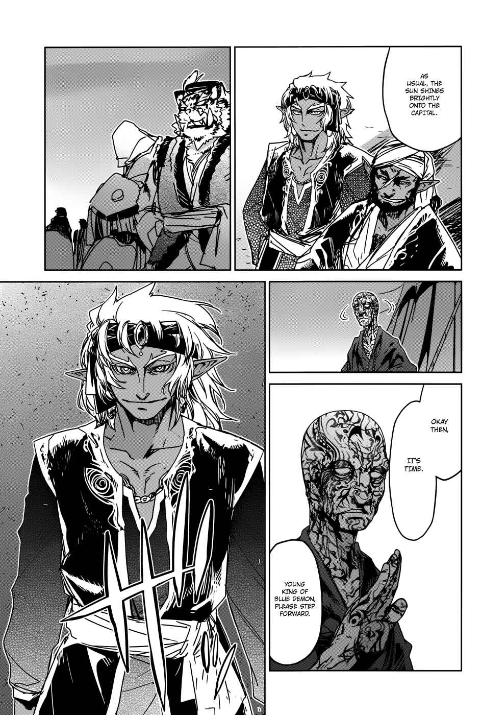 Page 38 Chapter 29 MAOYU : Archenemy and Hero “Become mine, Hero” “I refuse!”