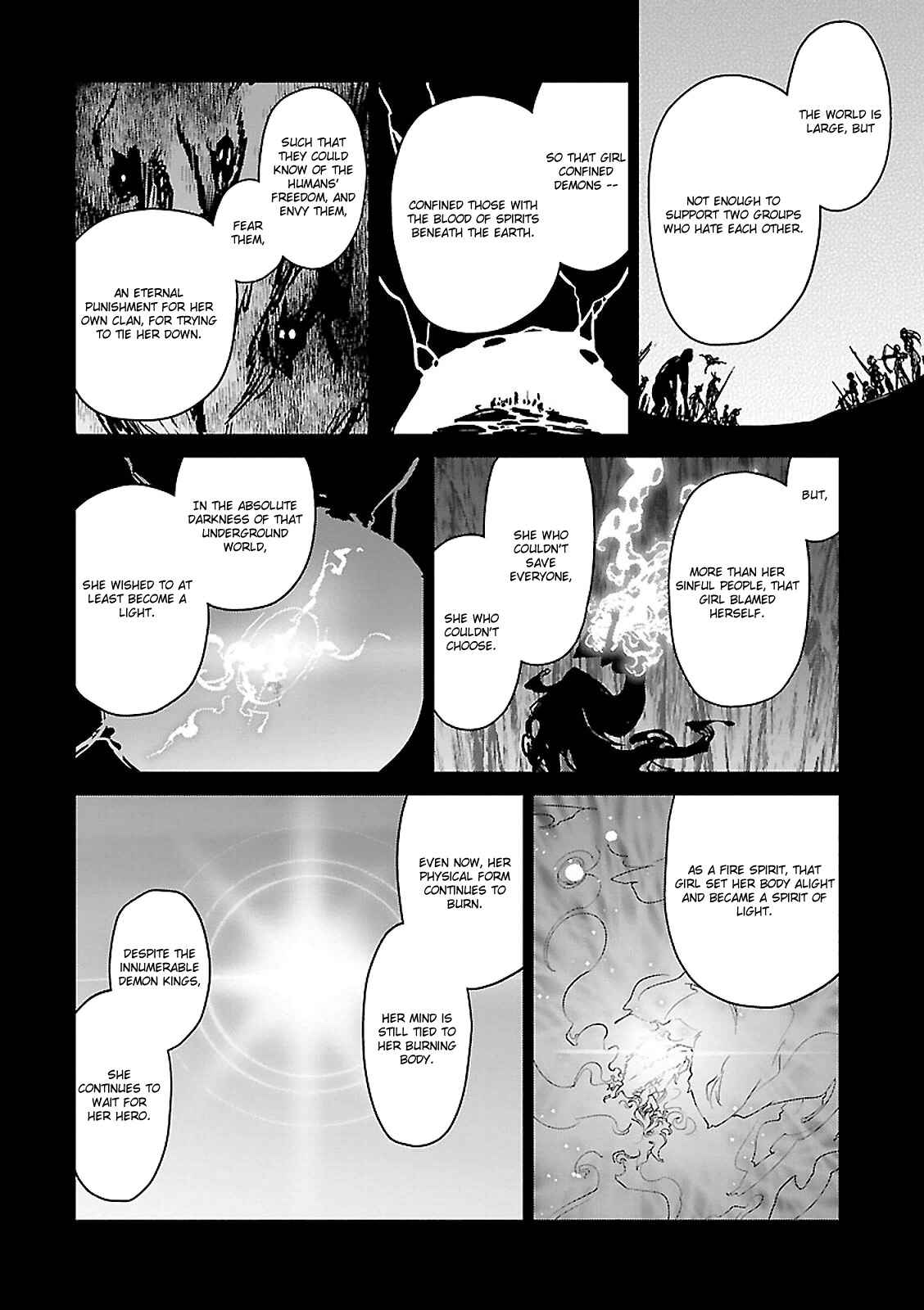 Page 36 Chapter 54 MAOYU : Archenemy and Hero “Become mine, Hero” “I refuse!”