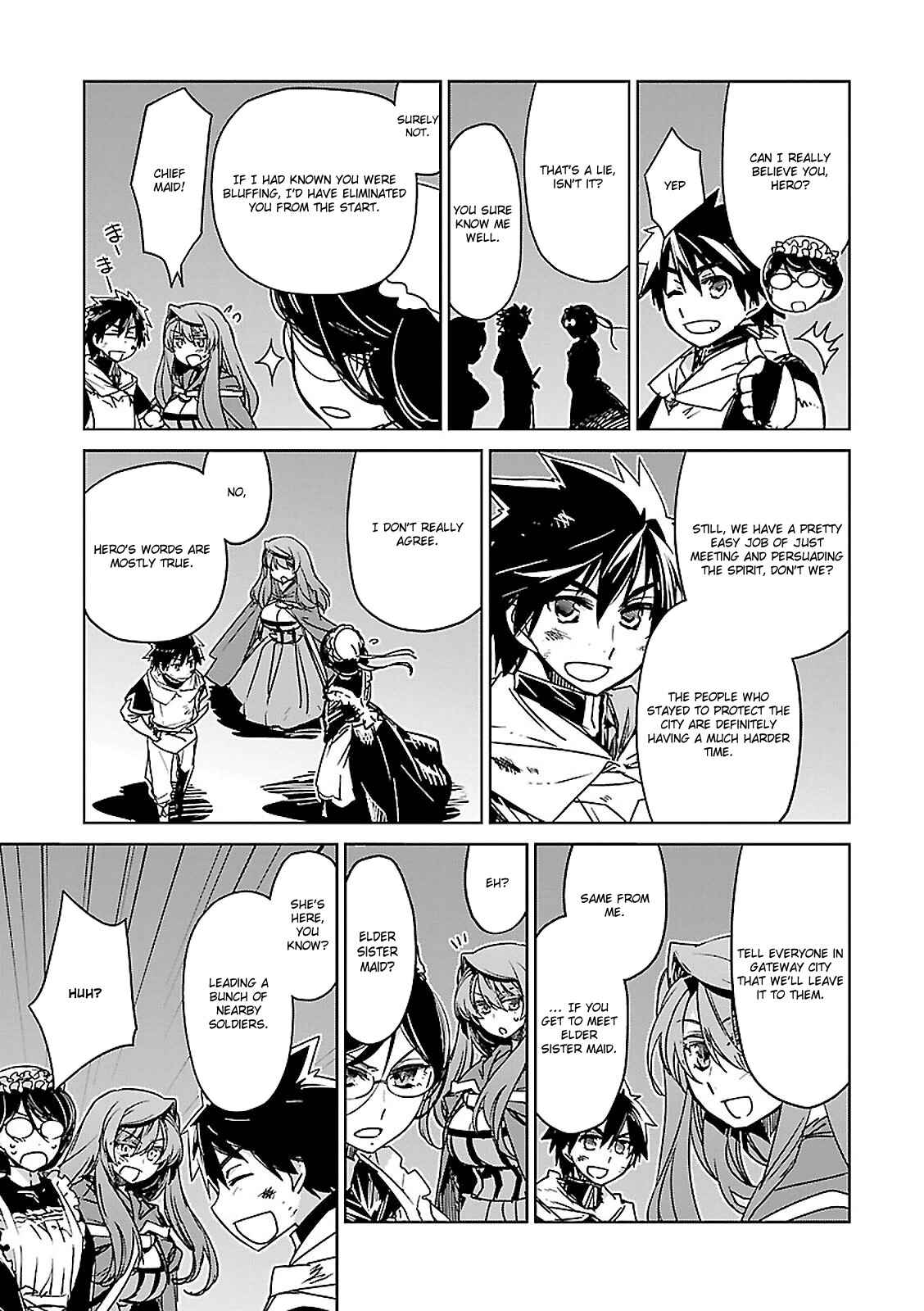 Page 39 Chapter 54 MAOYU : Archenemy and Hero “Become mine, Hero” “I refuse!”