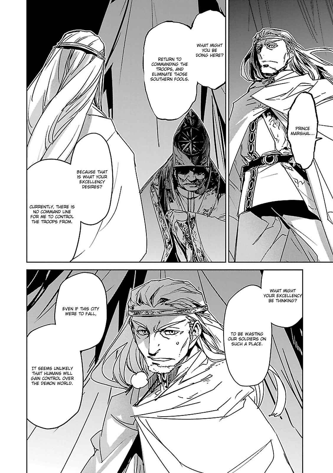 Page 50 Chapter 54 MAOYU : Archenemy and Hero “Become mine, Hero” “I refuse!”
