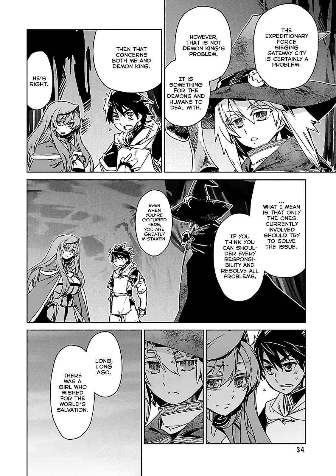 Page 22 Chapter 53 MAOYU : Archenemy and Hero “Become mine, Hero” “I refuse!”