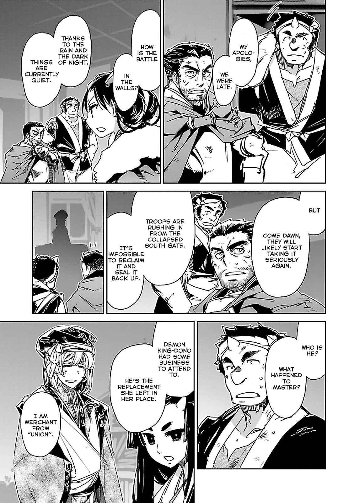 Page 9 Chapter 53 MAOYU : Archenemy and Hero “Become mine, Hero” “I refuse!”
