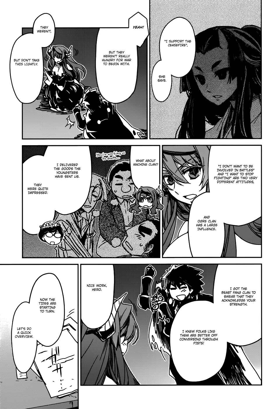 Page 30 Chapter 27 MAOYU : Archenemy and Hero “Become mine, Hero” “I refuse!”