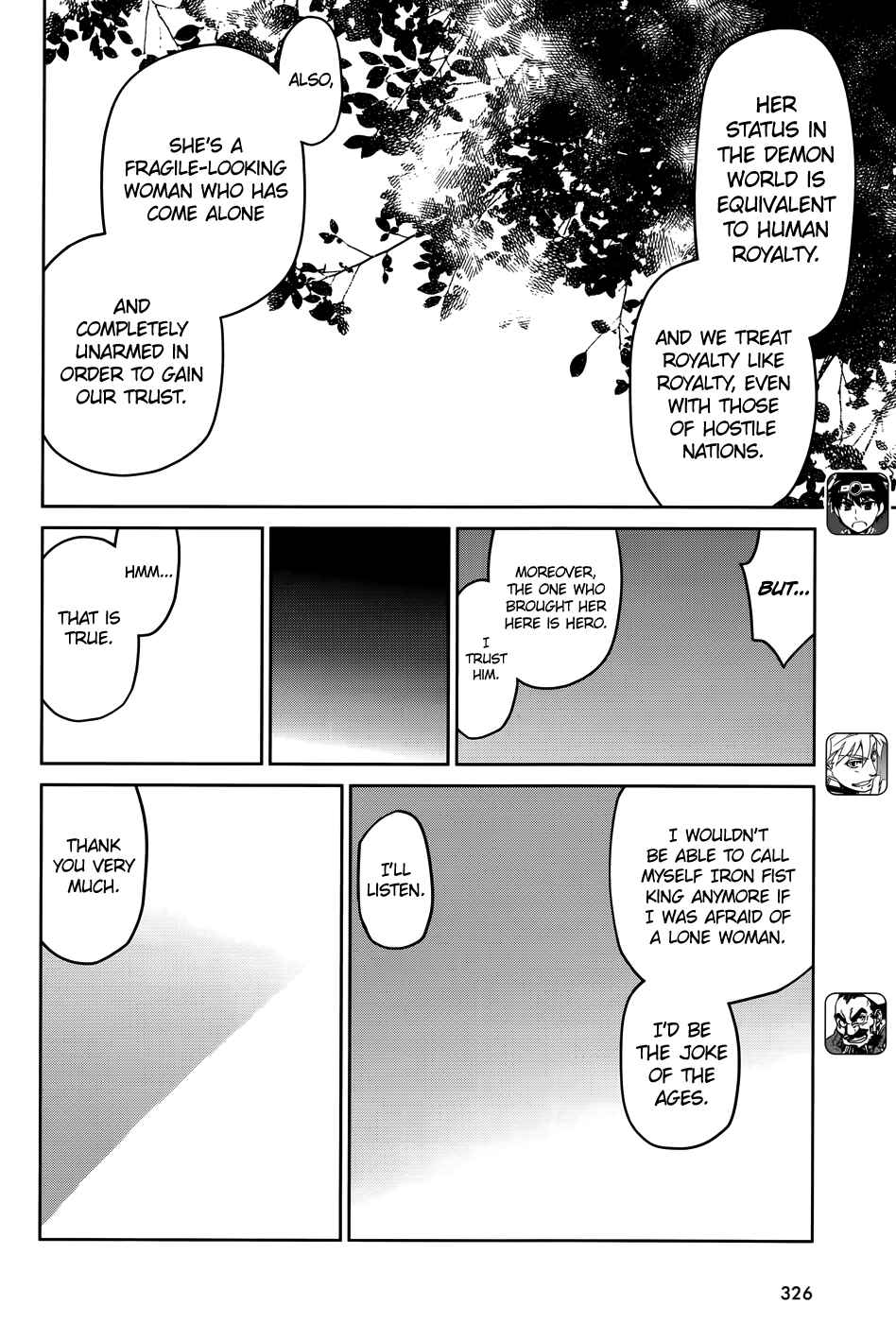 Page 36 Chapter 36 MAOYU : Archenemy and Hero “Become mine, Hero” “I refuse!”